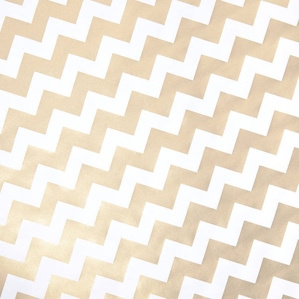 Yellow and white chevron wrapping deals paper