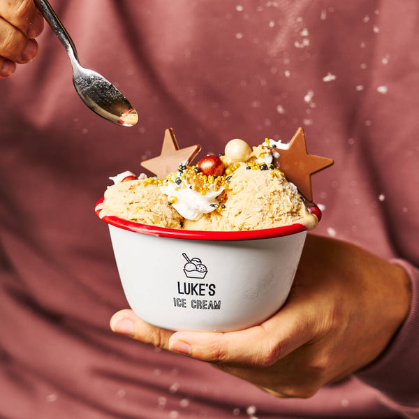 Personalised Enamel Ice Cream Bowl 