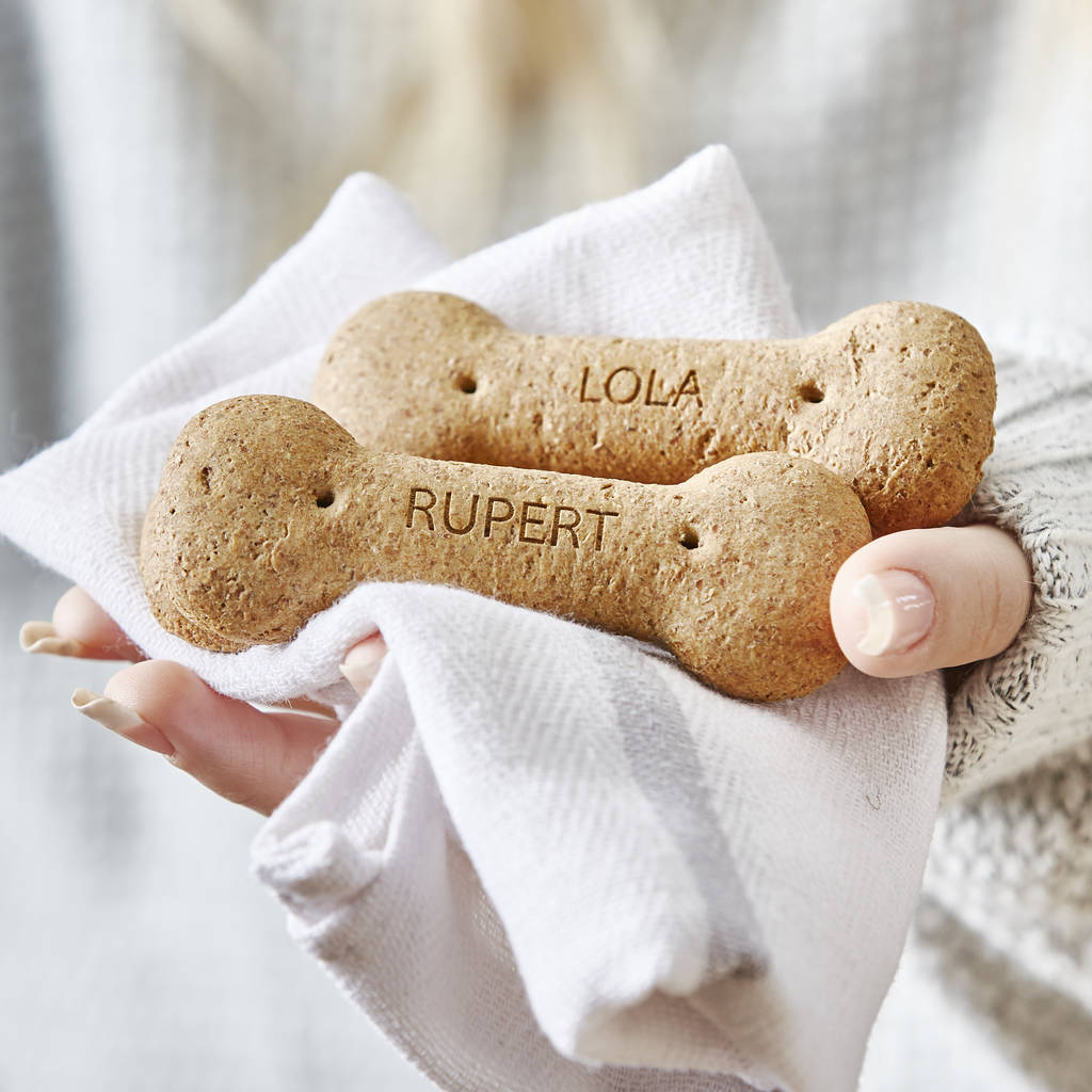 Bone shaped dog biscuits best sale