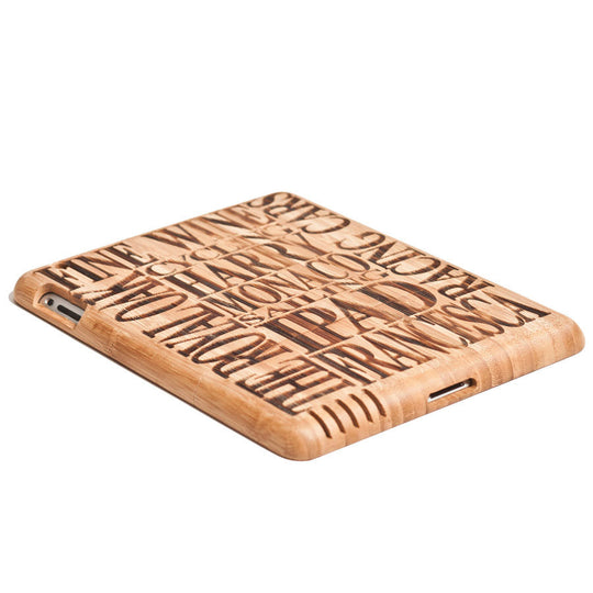 Personalised Wooden Cover For IPad