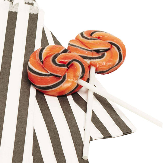 Halloween Swirly Lollipops