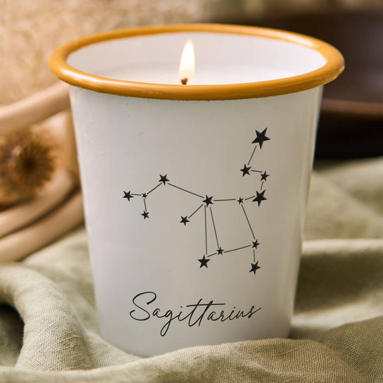 Enamel Zodiac Candle - Spark More Joy