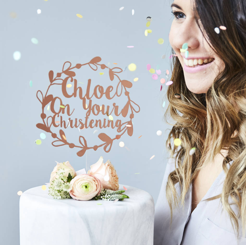 Shop Christening Cake Topper For Girls online | Lazada.com.ph
