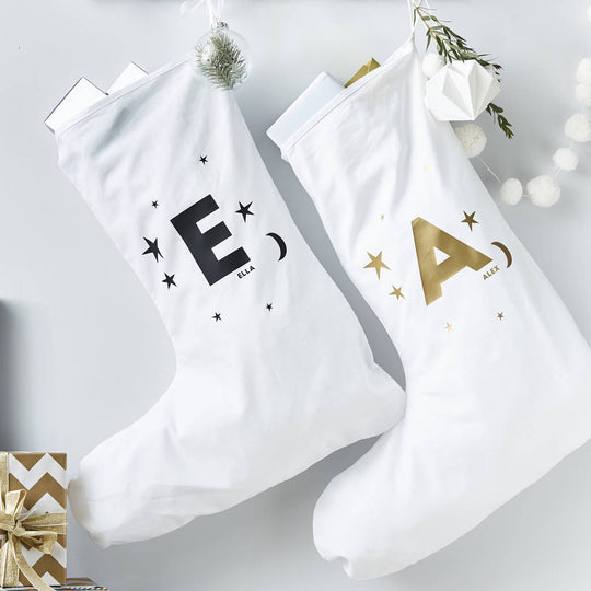 Little Star Personalised Christmas Stocking