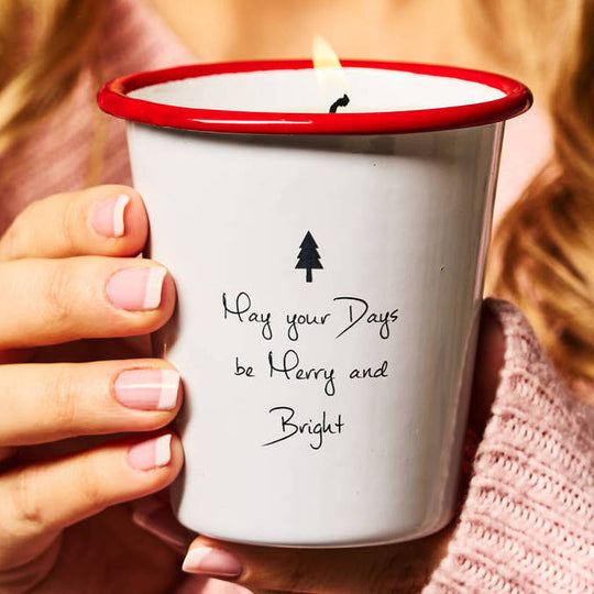 Personalised Christmas Candle - Spark More Joy